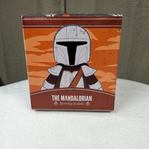 Scentsy Buddy The Mandalorian Figure and air of adventure scent in box